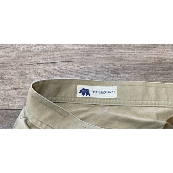 Onward Reserve Chino Pants 38 x 32 Beige Cotton Lightweight Casual Stretch - Picture 4 of 12